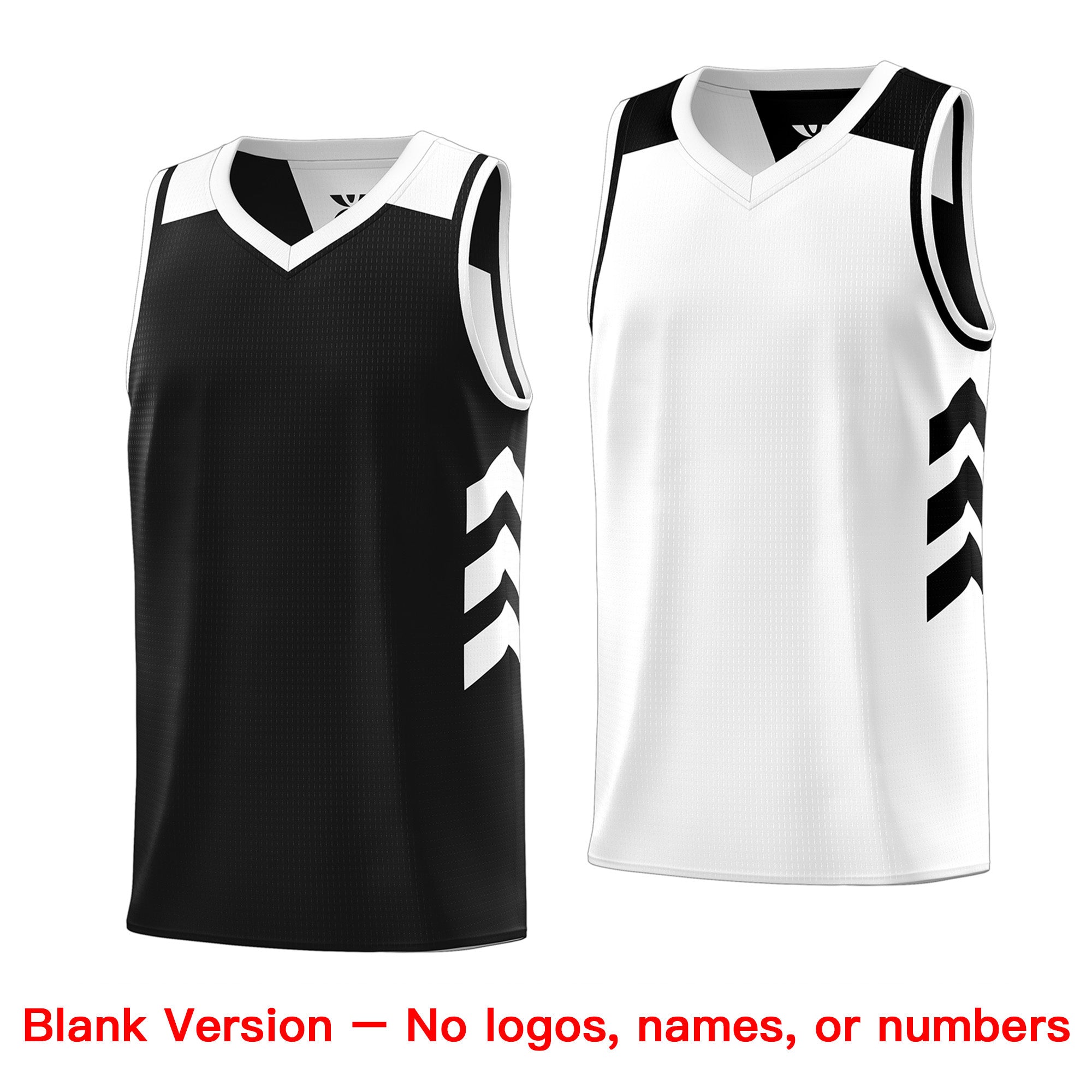 Custom Black White Reversible Tops Basketball Jersey | Custom Reversible Basketball Jerseys with Numbers - Image 5