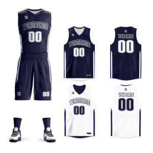 Custom Basketball Jersey Reversible Sets Athletic Team Uniform for Men/Youth