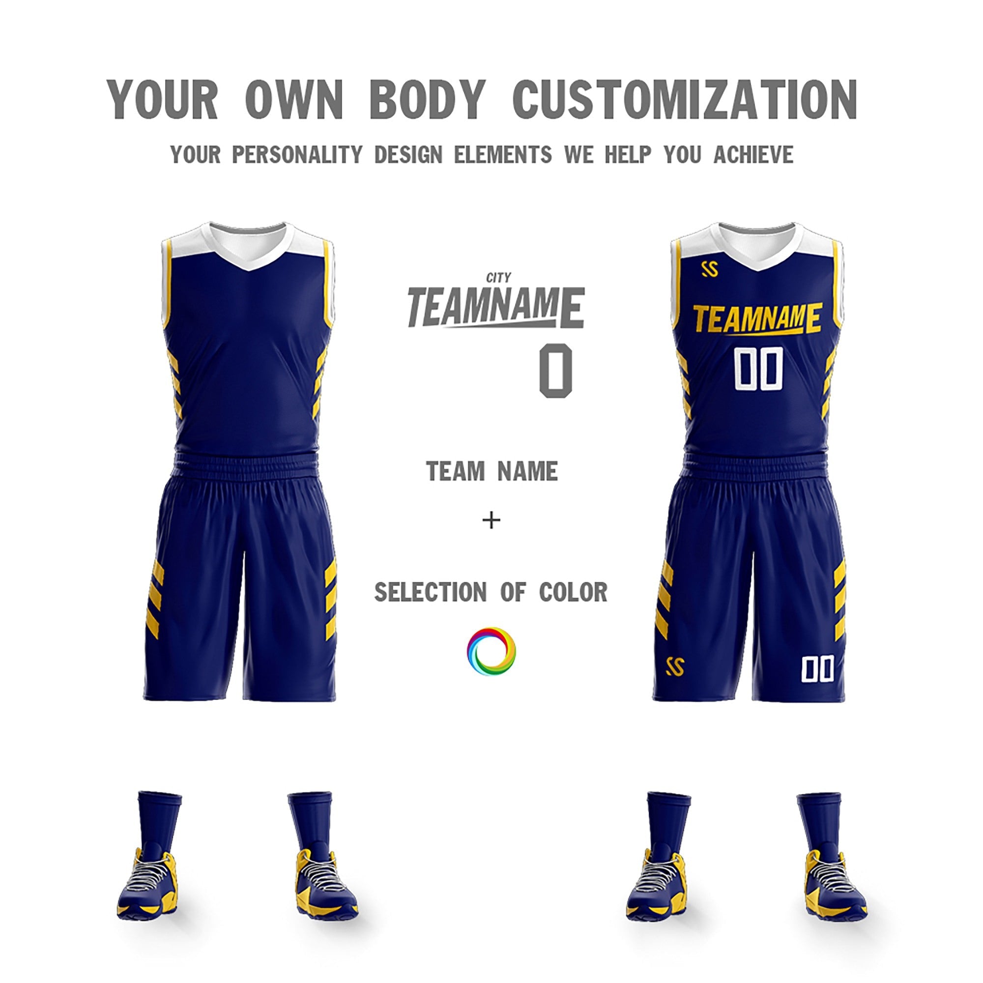 Custom Basketball Jersey Athletic Reversible Sets Uniforms Team Sport for Men/Youth - Image 3